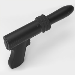 FUKR Gode vibrant avec poussée Fuck Gun 10 x 3cm